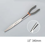 13" Long Nose Pliers 45° 90° Carbon Steel – TOTNEND Long Nose Pliers Richie's G