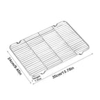 Stainless Steel Cooling Rack Non-Stick BBQ & Cake Cooler Baking Cooling Rack Richie's 35x24cm