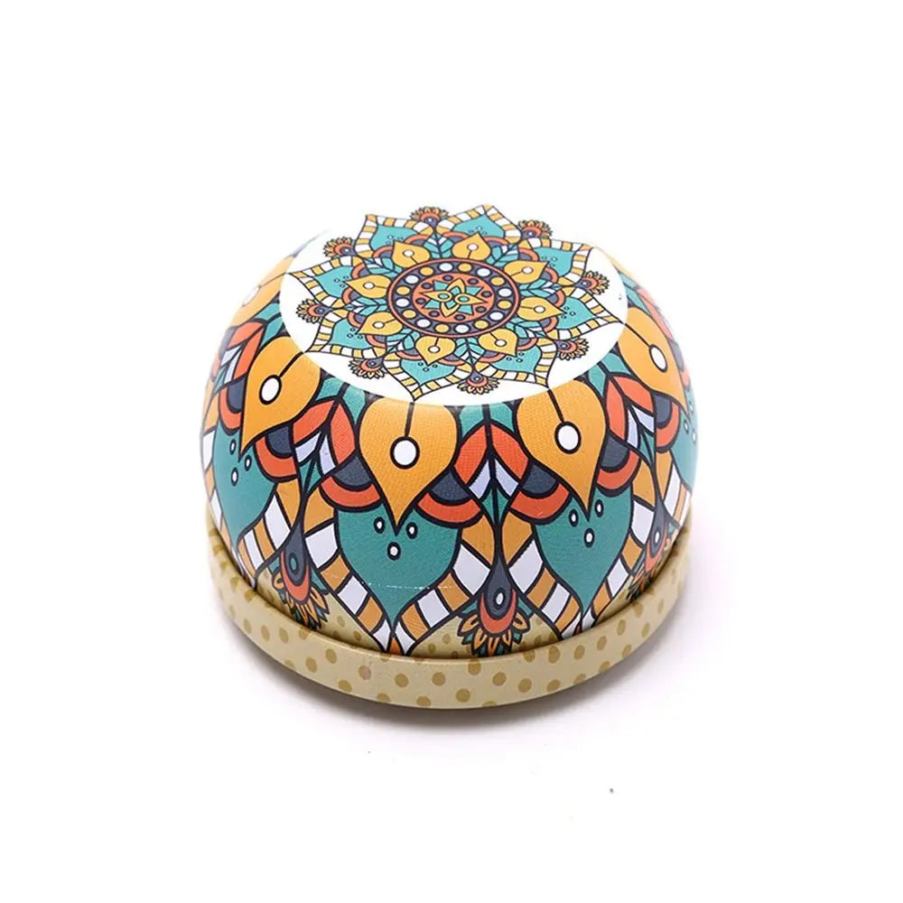 Retro Floral Tin Can 4oz – Tea, Candy & Sweet Storage Box Tin Storage Box Richie's