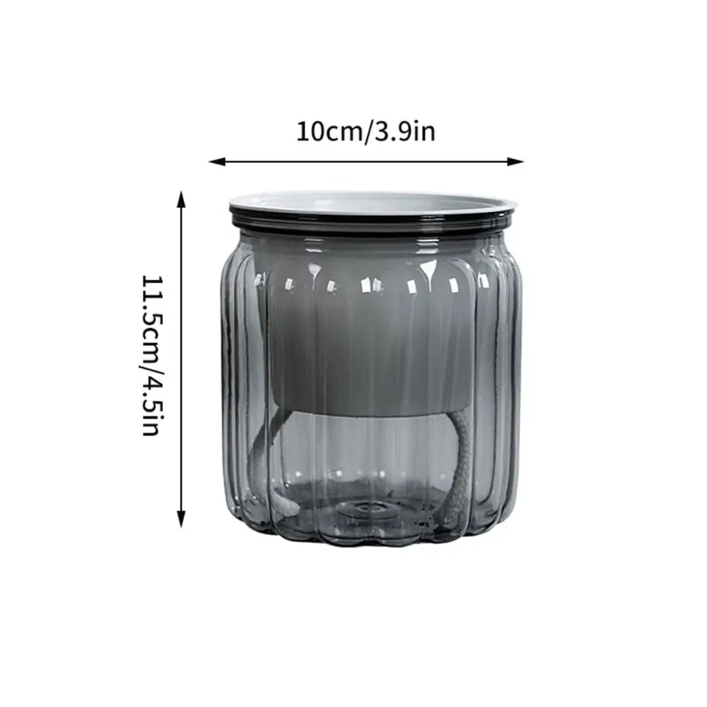 Self-Watering Hydroponic Planter – Mini Succulent Tabletop Pot Hydroponic Planter Pot Richie's Gray