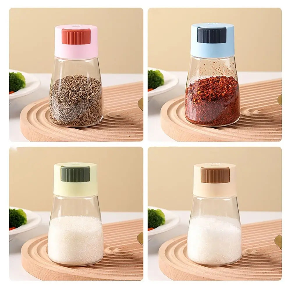 0.5g Press Quantitative Salt Dispenser – Dustproof Seasoning Jar Salt Dispenser Richie's