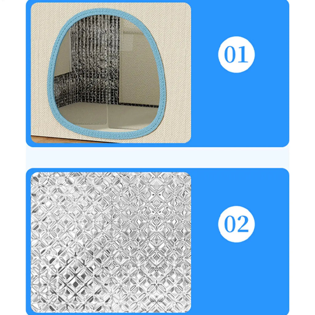 Cooling Cat House & Dog Nest with 6 Ice Packs | Indoor/Outdoor Pet Cooling House Richie's