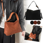 Retro Suede Crossbody Shoulder Bag Women Vintage Hobo Purse Crossbody Shoulder Bag Richie's