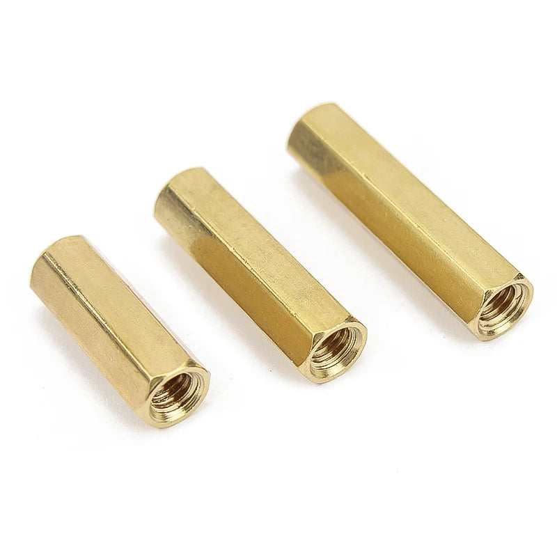 M2 M3 Hex Brass Standoff Spacers – Female to Female Pillars Brass Standoff Spacers Richie's