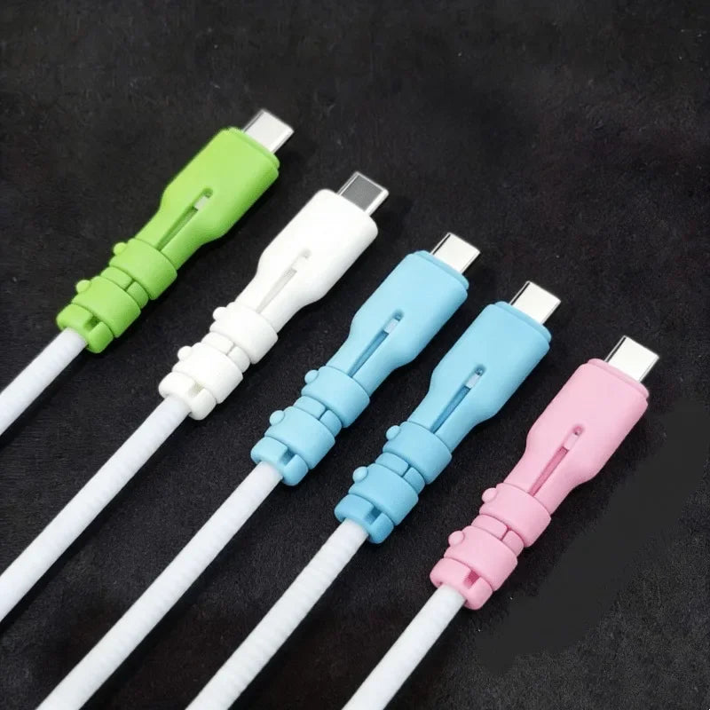 USB-C Cable Protectors Silicone Anti-Break Sheaths 5/10 Pack Cable Protector Richie's