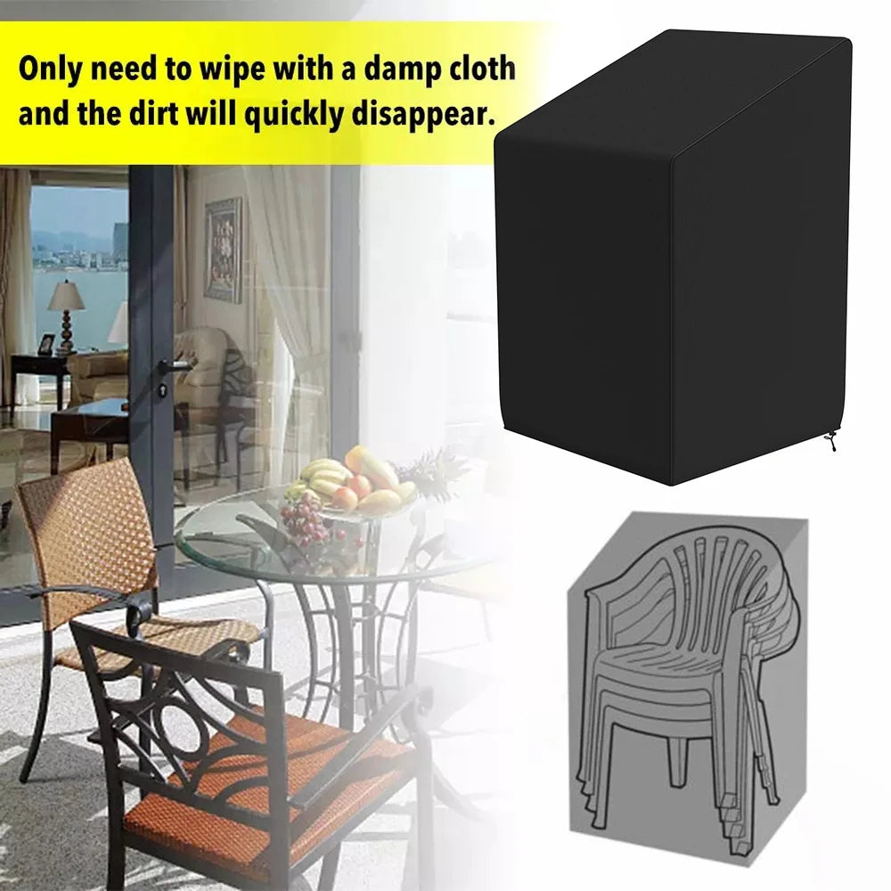 Stacked Patio Chair Cover – Waterproof Outdoor Protector Patio Furniture Cover Richie's