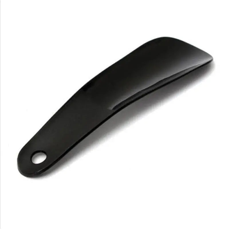 Plastic Shoehorn with Hanger – Easy Shoe Helper, All Shoe Types Shoehorn Accessory Richie's black 1pc