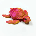 3D Printed Turtle Ornament – Colorful PLA Desktop Statue 8.5cm Desktop Figurine Richie's D