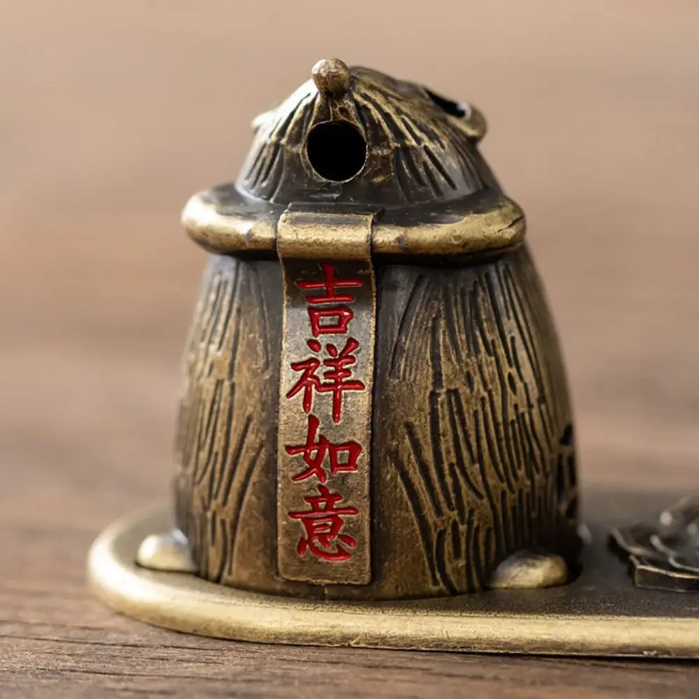 Chinese Style Zinc Alloy Incense Burner – Vertical Holder Incense Burner Richie's
