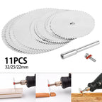Mini Circular Saw Blade Set 11/30/32pc – Rotary Tool Cutting Discs Rotary Tool Accessories Richie's