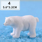 Polar Bear Resin Figurine – Fairy Garden & Micro Landscape Miniature Miniature Figurine Richie's 4