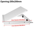 Aluminum Alloy Access Panel White Removable Ceiling Wall Door Access Panel Door Richie's 250x250mm B