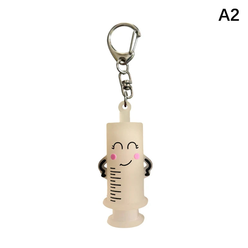 Syringe Ampoule Opener Keychain with Rubber Cutter | 1 Pc Ampoule Opener Tool Richie's A2