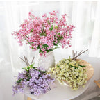 Artificial Peach Blossom Branch 49cm | Faux Floral Home Decor Artificial Flower Branch Richie's