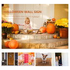 Halloween Witch Welcome Hanging Door Sign Wall Décor Pendant Halloween Door Sign Richie's