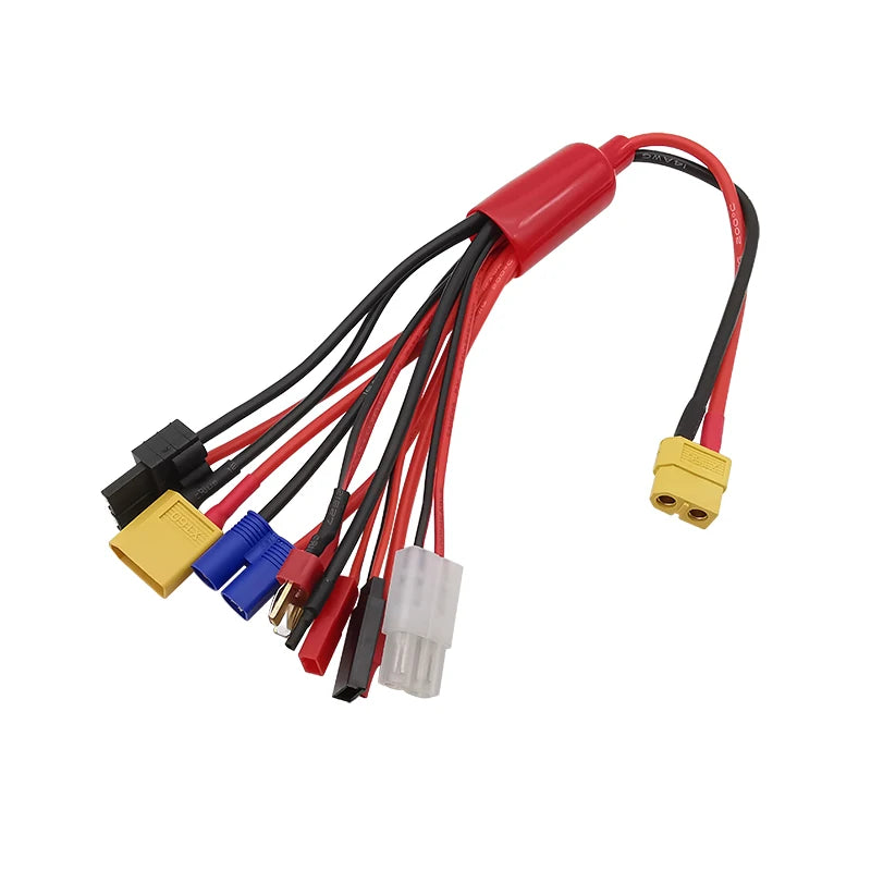 RC LiPo Battery Charging Splitter 8-in-1 / 19-in-1 XT60 Battery Charging Adapter Richie's 8In1 XT60