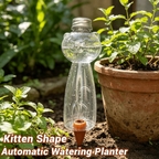 Kitten Shape Self-Watering Drip Plant Irrigator – 550ml Drip Plant Irrigator Richie's