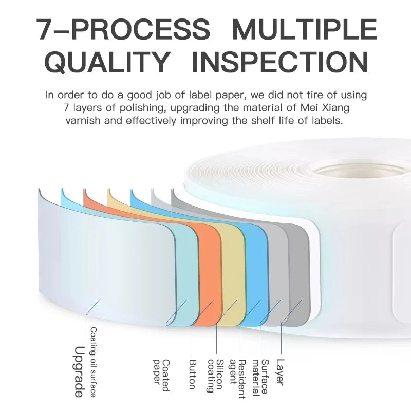 NIIMBOT Color Cable Labels – Thermal Stickers for D11 D110 Thermal Label Stickers Richie's