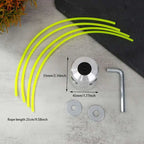 Universal Aluminum Trimmer Head – 4-Line Brush Cutter Replacement Trimmer Head Replacement Richie's