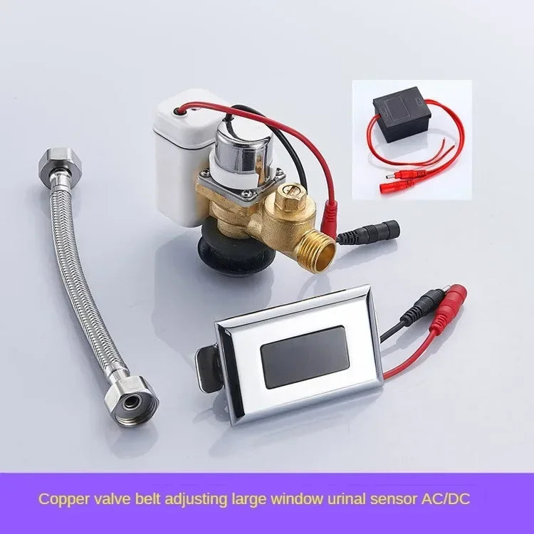 Infrared Sensor Auto Flush Valve Kit for Smart Toilets Sensor Flush Valve Richie's B panel brass valve3