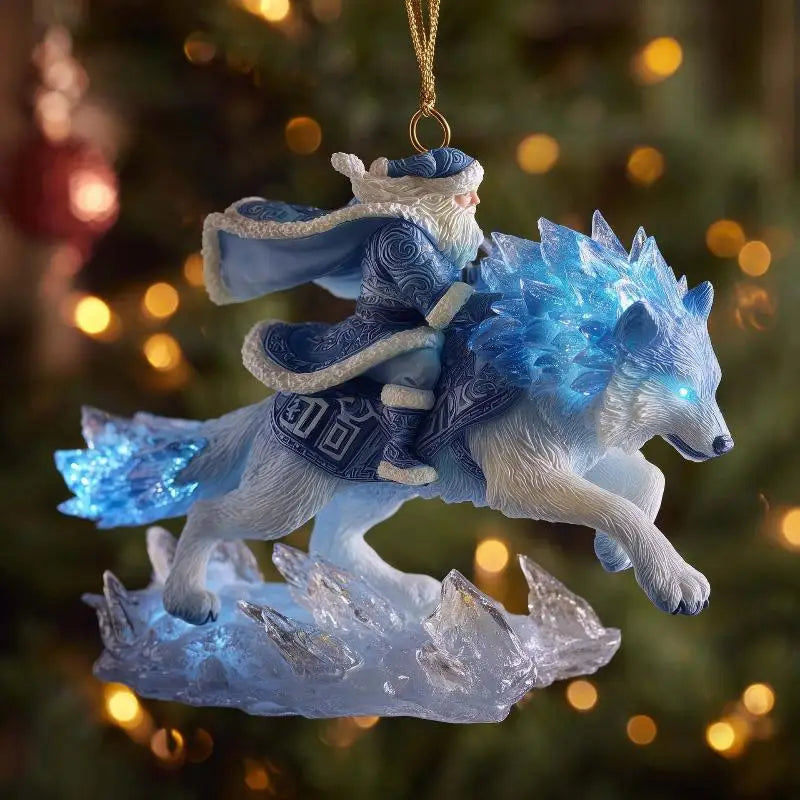 Animal Christmas Tree Ornaments – 2D Flat Acrylic Xmas Pendants Christmas Ornaments Richie's A1