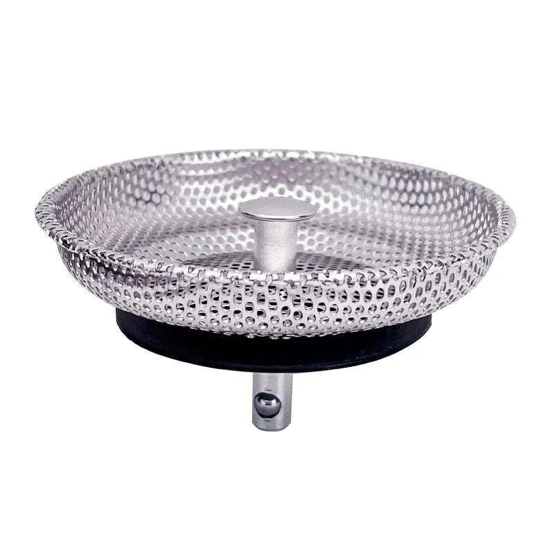 Stainless Steel Sink Strainer & Shower Hair Catcher Drain Filter Drain Strainer Filter Richie's