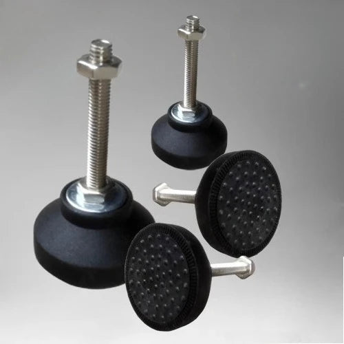 4pcs Adjustable Leveling Feet M5-M12 Nickel Plated Nylon Base Adjustable Leveling Feet Richie's