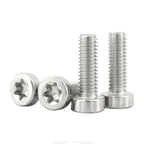 304 SS Torx Low Profile Machine Screws M1.6 to M8 | JARBLUE Machine Screws Richie's 10PCS M6 3mm
