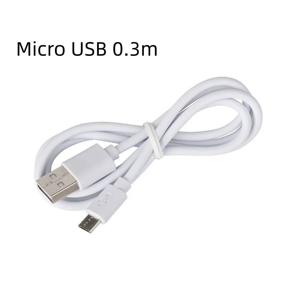Double-Head Cotton Swabs for Phone Charging Port – 25 Pack Device Cleaning Swabs Richie's Micro USB 0.3m