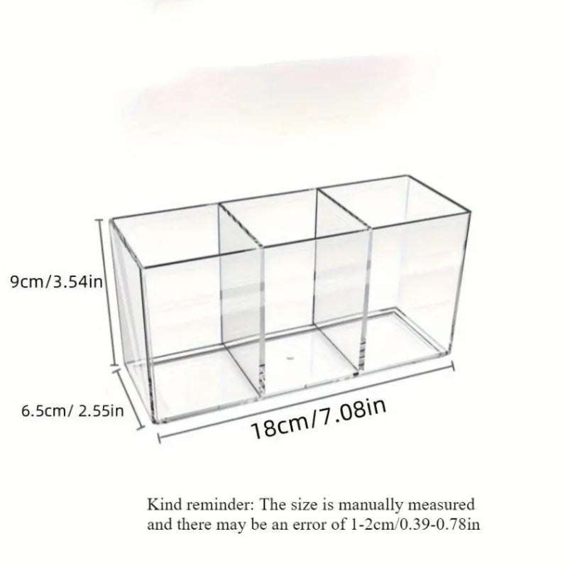 Large Transparent Makeup Organizer – Countertop Cosmetic Storage Makeup Organizer Richie's 1pc