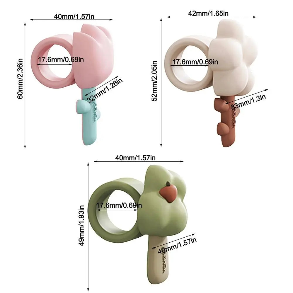 Silicone Flower Door Handle Wall Protector – Silent Stopper Door Stopper Pad Richie's