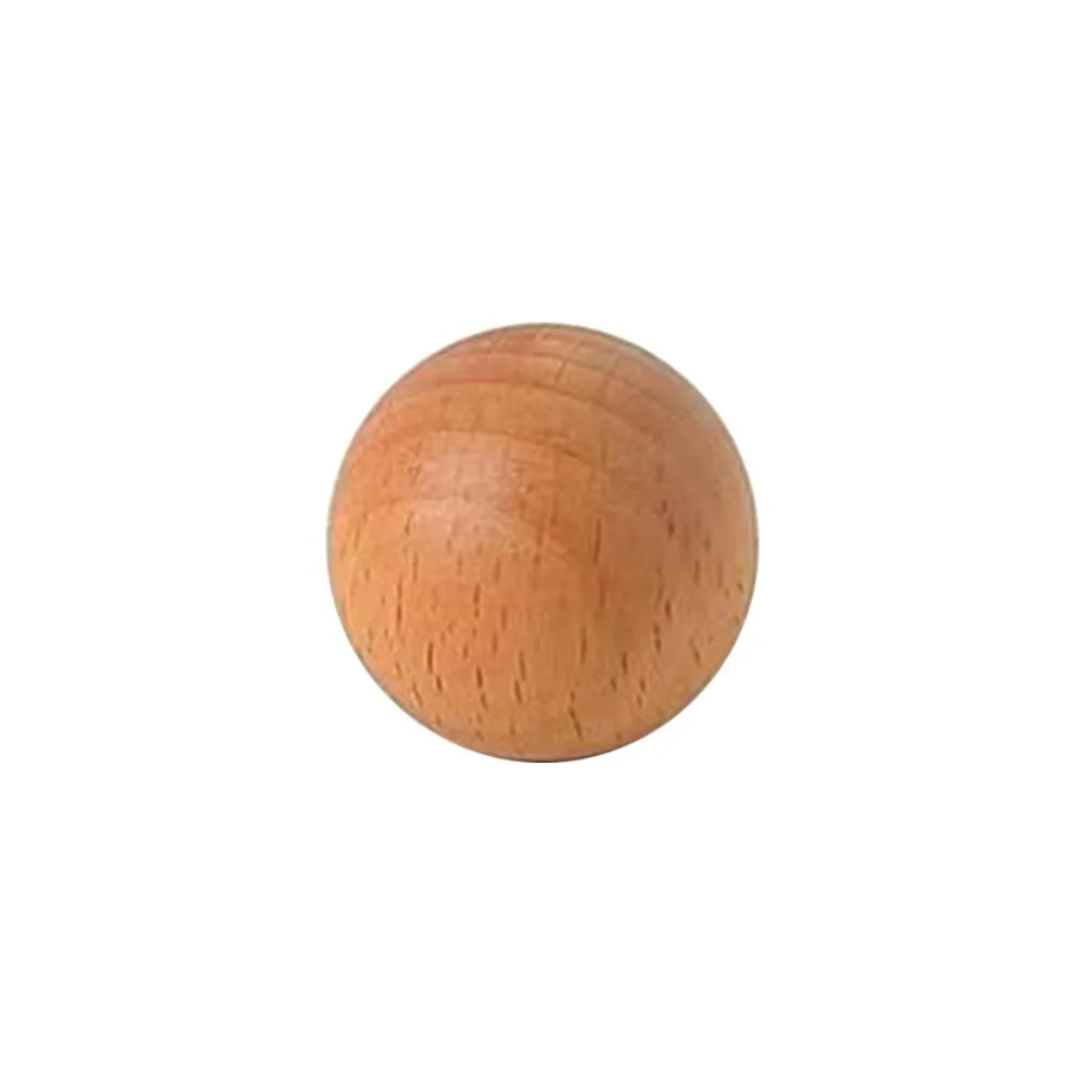 Nordic Beech Wood Round Cabinet Knob & Wall Hook | DIY Décor Wood Cabinet Knob Richie's 24mm