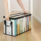 Clear PVC Flip-Top Organizer Box – Large Multi-Purpose Storage Storage Organizer Box Richie's