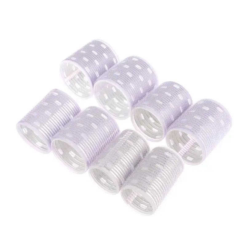 8-Piece Aluminum Core Self-Grip Hair Rollers – Volume & Curls Hair Rollers Set Richie's Purple