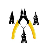 4-in-1 Circlip Pliers Set – Snap Ring Hand Tool | TOTNEND Circlip Pliers Set Richie's Yellow