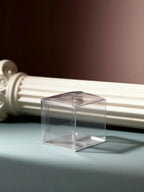 10Pcs Clear PVC Candy Boxes Square Plastic Favor Packaging Party Favor Boxes Richie's
