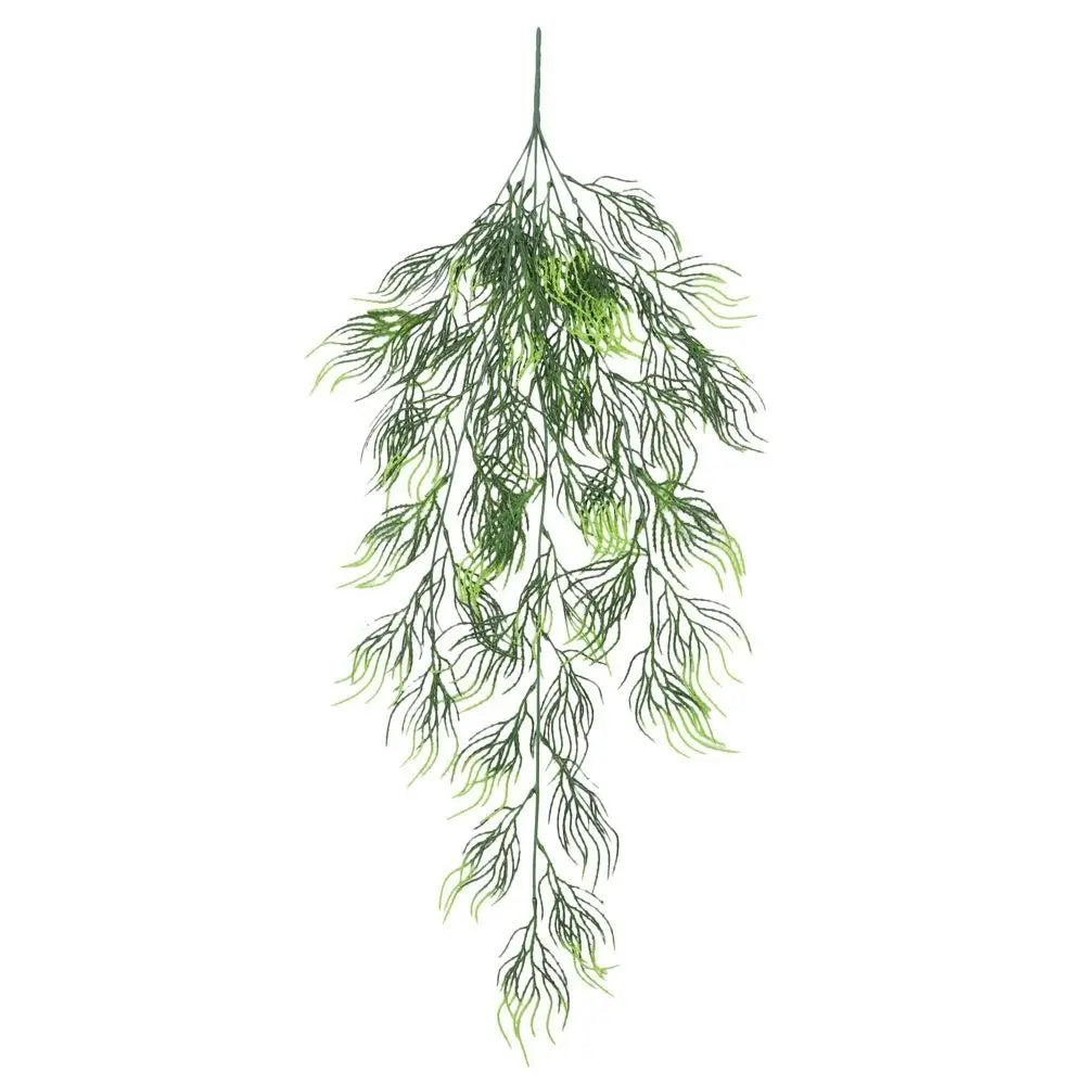 80cm Artificial Hanging Vine 5-Head Plastic Leaf Plant Decor Artificial Hanging Vine Richie's