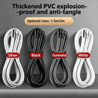 Flexible PVC Shower Hose 1.5M/2M Anti-Kink High Pressure Shower Hose Richie's