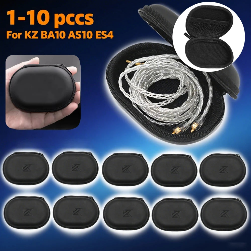 Universal PU Leather Earphones Case – Portable Storage Box Earphone Storage Case Richie's