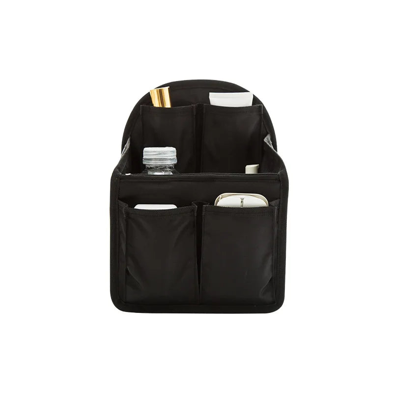 High Capacity Makeup Organizer Insert Bag – Travel & Handbag Cosmetic Organizer Bag Richie's A style