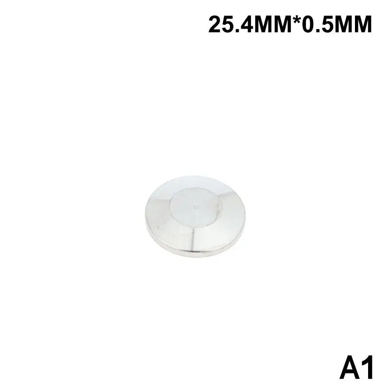 304 Stainless Steel Sanitary Clamp End Cap Fitting 25.4–155mm Sanitary Pipe Fitting Richie's A12