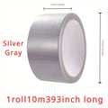 Silver Gray Heavy-Duty Duct Tape – Windproof Repair Tape Duct Tape Richie's 1roll