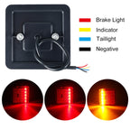 2Pcs Waterproof 10 LED Trailer Tail Lights 12V/24V Rear Pair Trailer Tail Lights Richie's