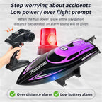 HXJRC HJ812 2.4G RC Speedboat 25km/h Waterproof LED Lights RC Racing Speedboat Richie's