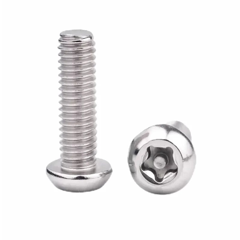 304 Stainless Torx Security Screws M2–M8 Pan Head Machine Bolt Security Machine Screws Richie's