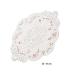 Lace Embroidered Cloth Coaster Table Napkin Home Decor Lace Table Coaster Richie's