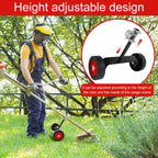 String Trimmer Support Wheels 26–28mm Adjustable Mower Attachment Trimmer Support Wheels Richie's