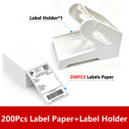 Marklife Desktop Thermal Label Holder Stand – Roll & Fanfold Label Holder Stand Richie's White Add 200Pcs