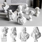 Greek Mythology Plaster Bust Statue | Resin Figurine Home Decor Bust Figurine Statue Richie's
