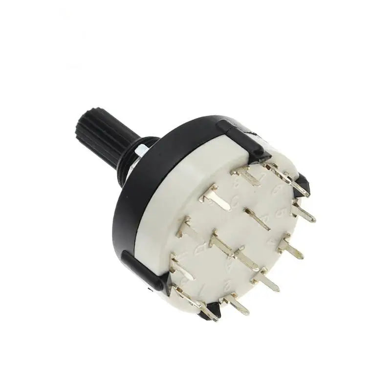 RS26 Rotary Band Selector Switch – 1–4 Pole, 3–12 Position Rotary Selector Switch Richie's 3 Pole 4
